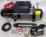 Лебёдка 12000LBS (12в,24в) 5,5т синтетический трос